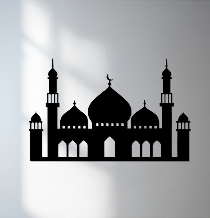 Grand mosque metal wall art