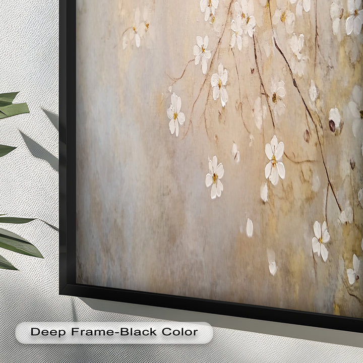 Delicate Blossom Branch – Floral Oil Paintings