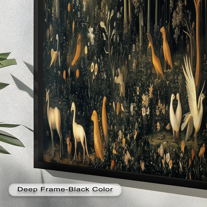 Garden of Grace – Birds Oil Painting