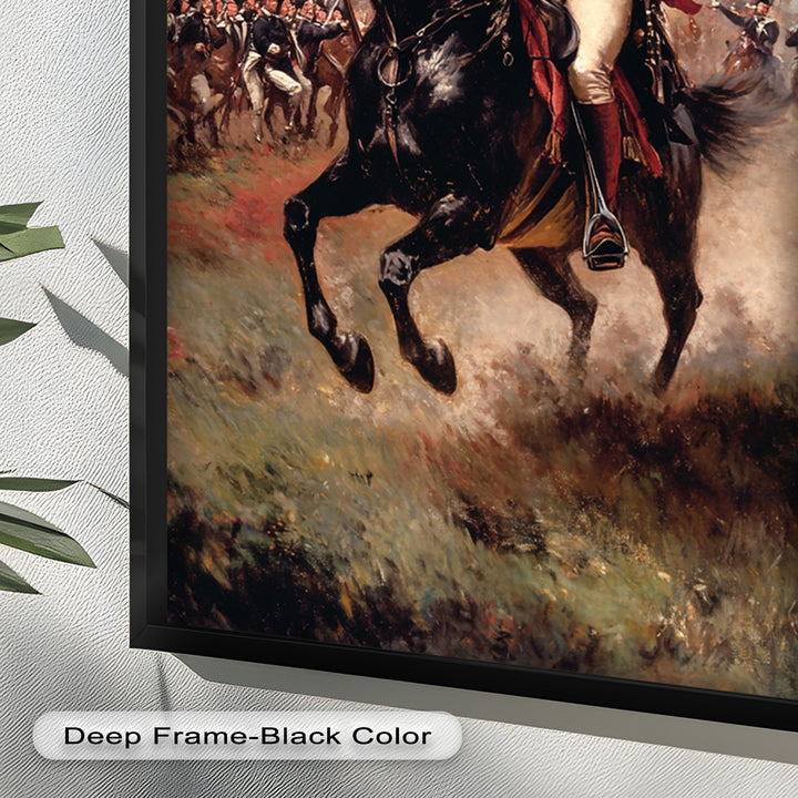 Ride of the Republic – Patriotic Commander Oil Painting
