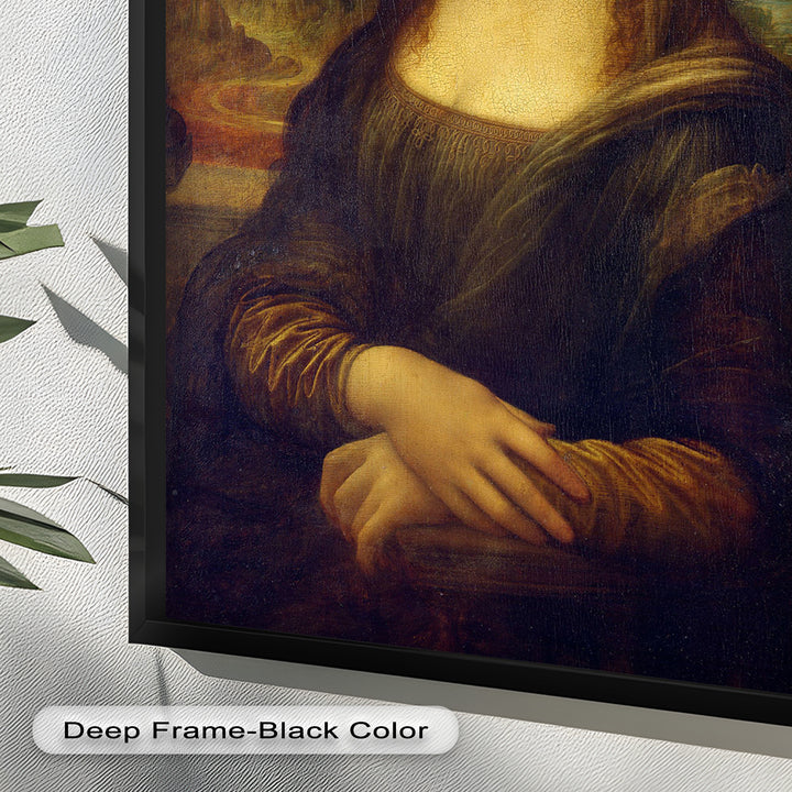 Mona Lisa – Zeitlose Renaissance-Ikone Historisches Ölgemälde