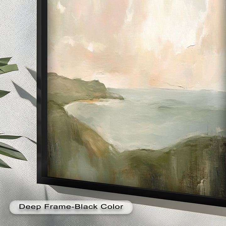 Sunset Oil Painting – Seascape Wall Art