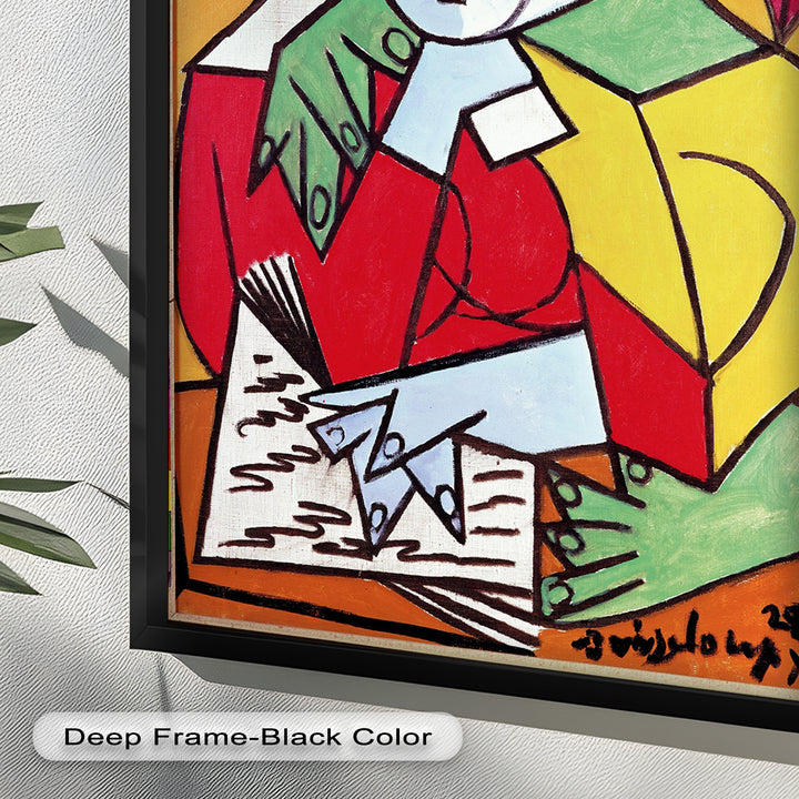 Harmony in Study – Embrace of Minds Picasso Oil Painting