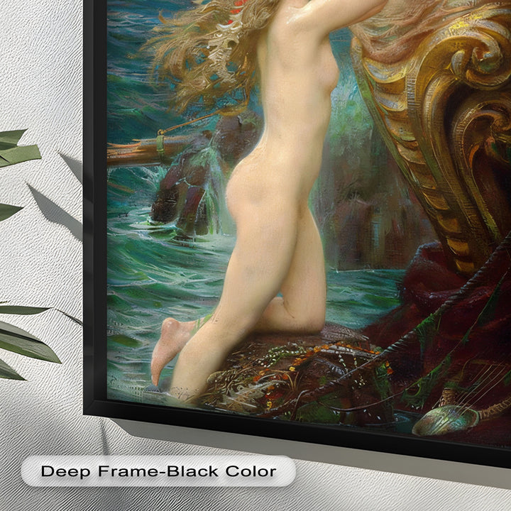 Galatea’s Awakening – Mythological Nude Oil Painting