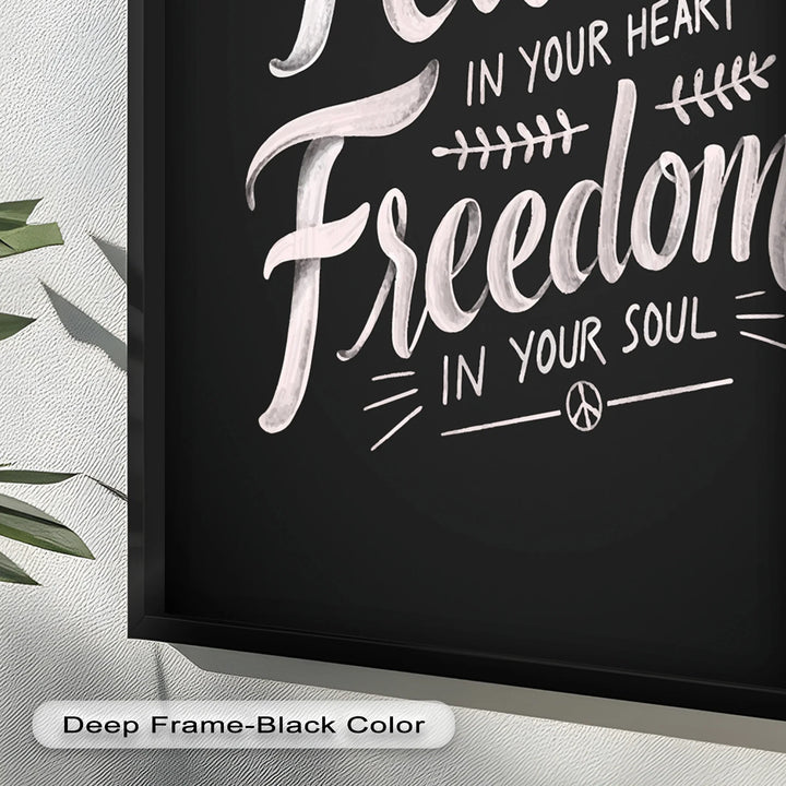 Peace and Freedom Wall Art – Oil Painting - MyPhotoStation