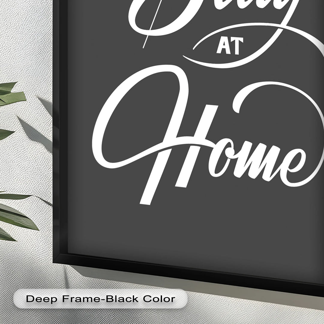 Stay at Home – Modern Oil Painting - MyPhotoStation
