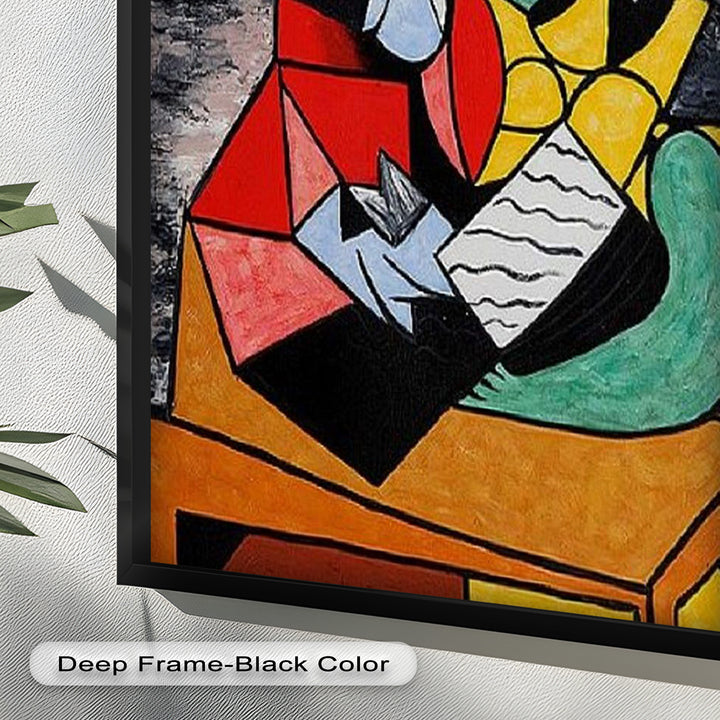 Embrace in Color – Picasso Oil Painting