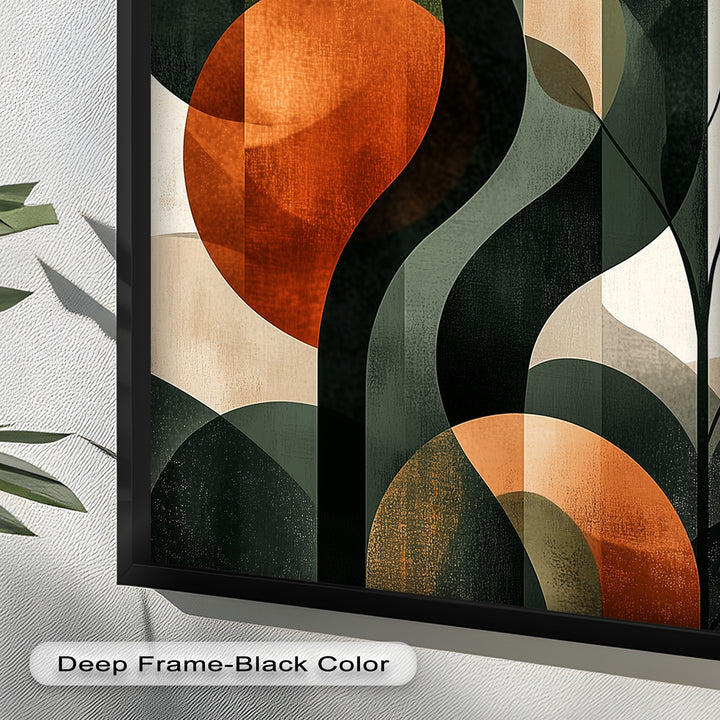 Twilight Grove – Abstract Botanical Oil Painting