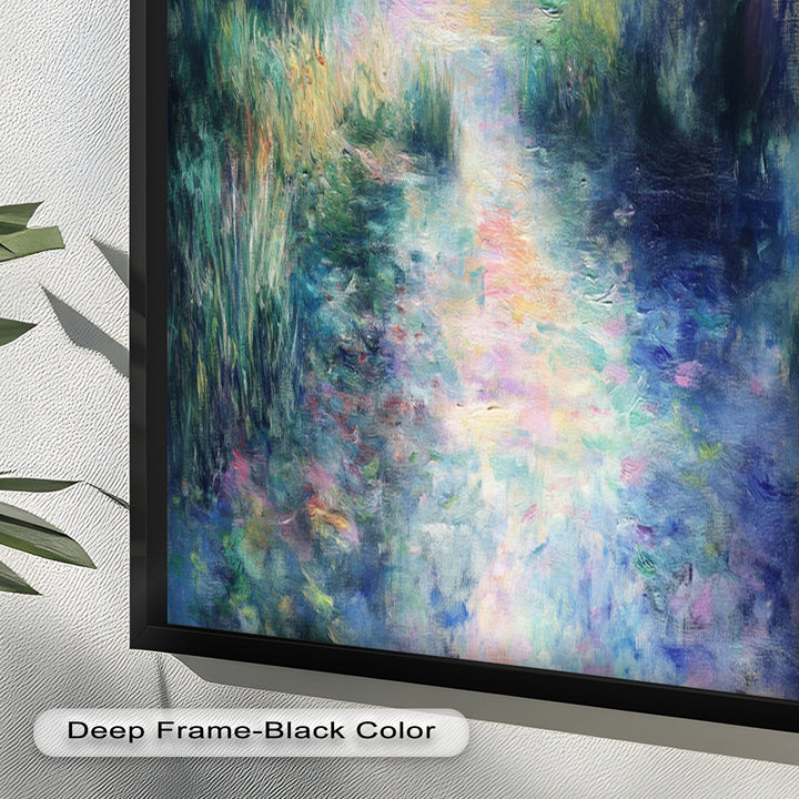 Whispering Riverbank at Dusk – Impressionist Landscape Oil Painting