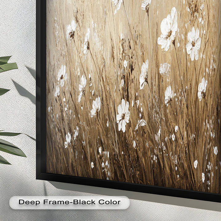 Whispers of Wheat – Floral Oil Painting