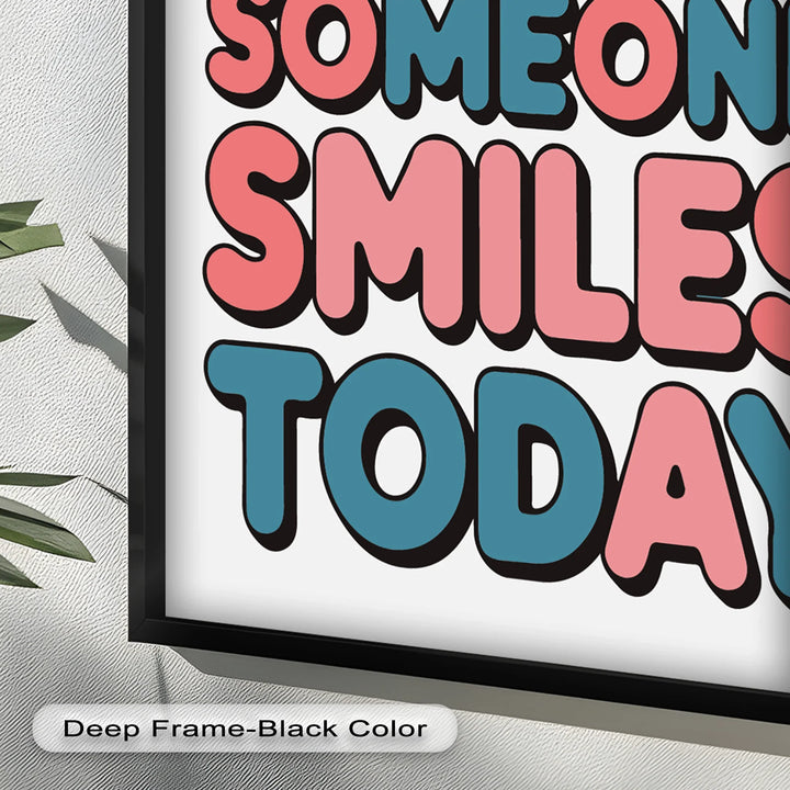 Be the Reason Someone Smiles – Oil Painting - MyPhotoStation