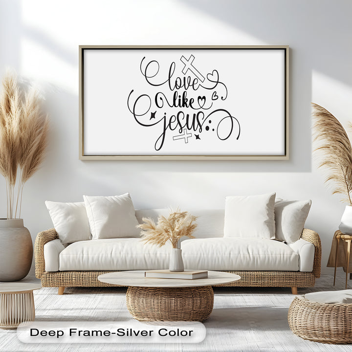 Love Like Jesus – Christian Oil Painting
