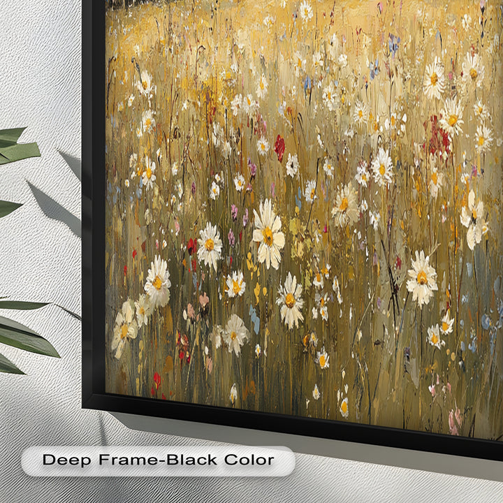 Countryside Bloom – Floral Oil Painting