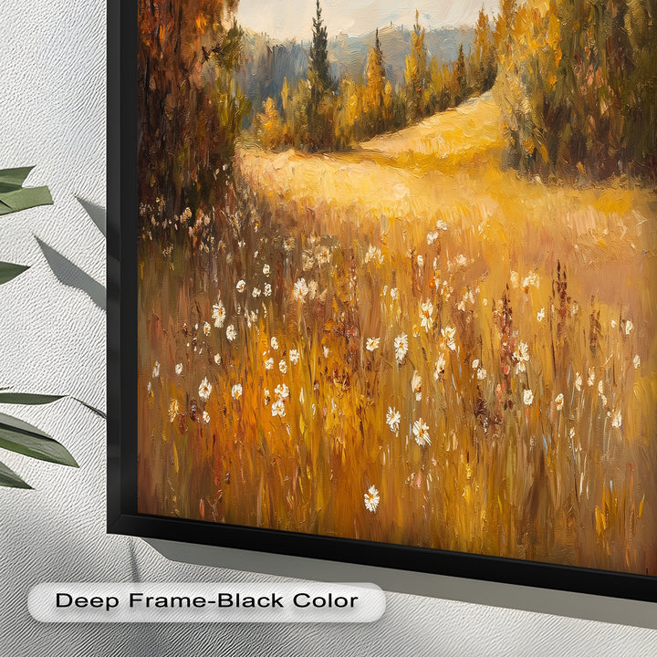 Autumnal Landscape – Tranquil Fall Scene in Oil Paintings