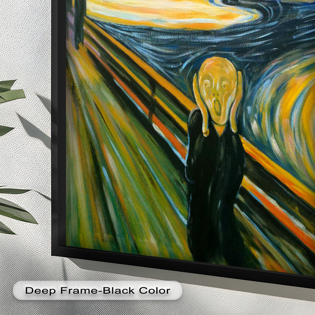 Echo of the Void – Expressionist Angst Picasso Oil Painting