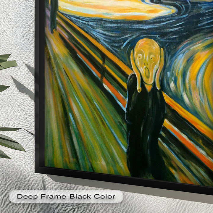 Echo of the Void – Expressionist Angst Picasso Oil Painting