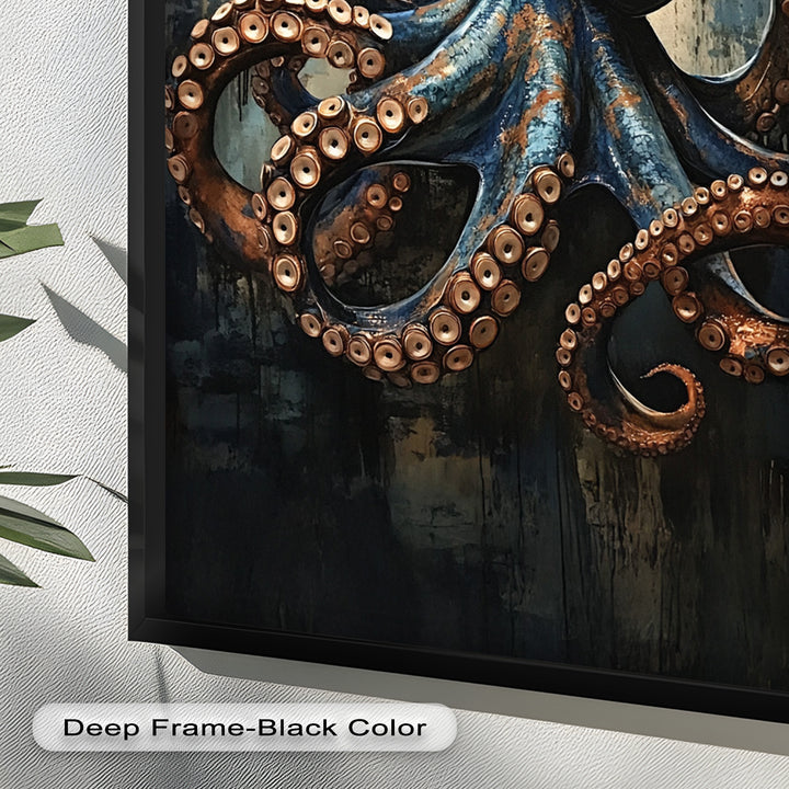 Deep Sea Octopus - Animal Oil Painting