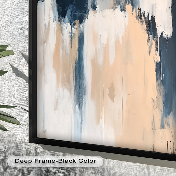 Desert Horizon – Minimalist Abstract Oil Painting