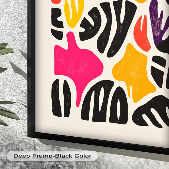 Chromatic Rhythm – Abstract Fauvist Oil Painting - MyPhotoStation