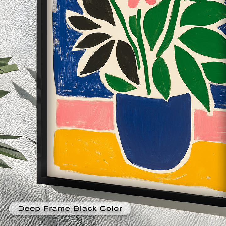 Vibrant Vase Composition – Modern Fauvist Oil Painting