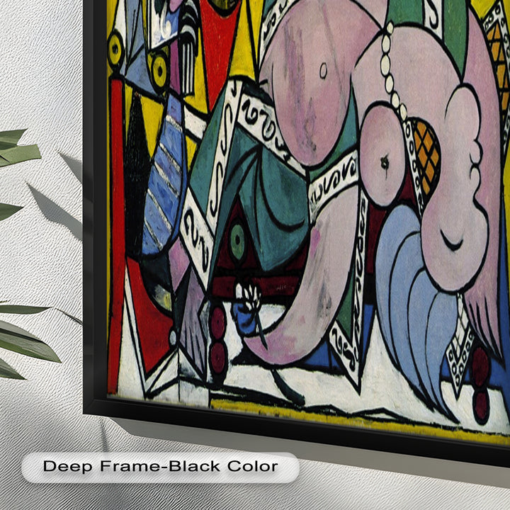 Reclining Muse – Cubist Expression of Sensuality Picasso Oil Painting