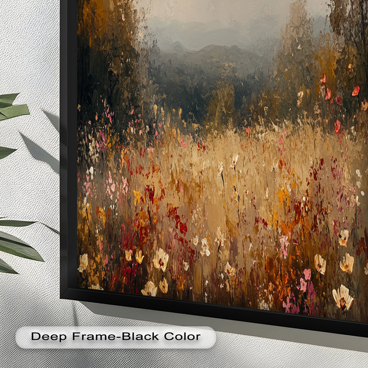 Classic Wildflower Art – Timeless Floral Oil Painting