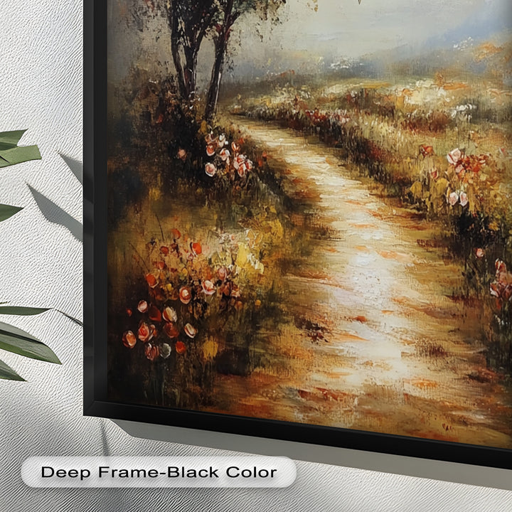 Winding Path Landscape - Impressionism Oil Painting