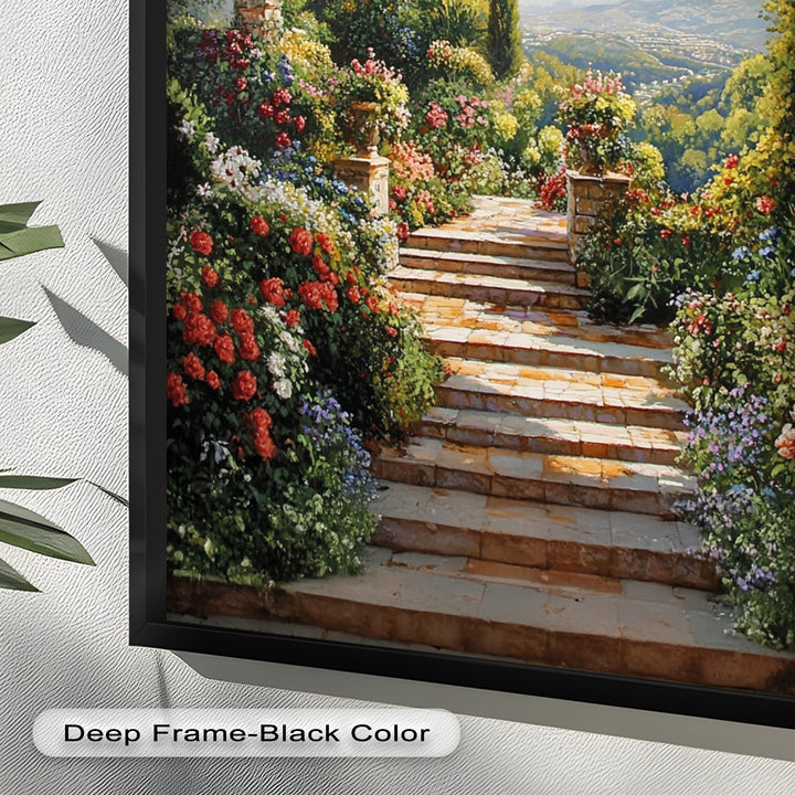 Garden of Eternal Bloom – Renaissance Oil Painting