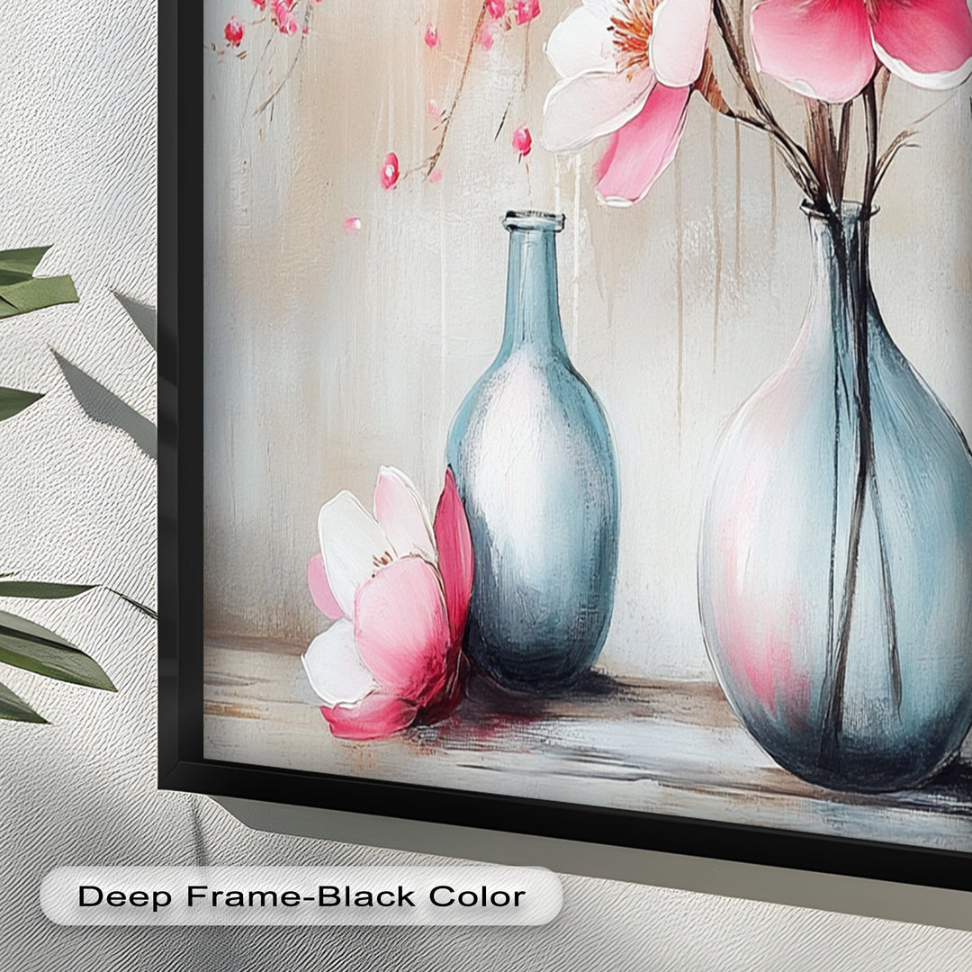 Soft Pink Magnolia - Flower Oil Painting