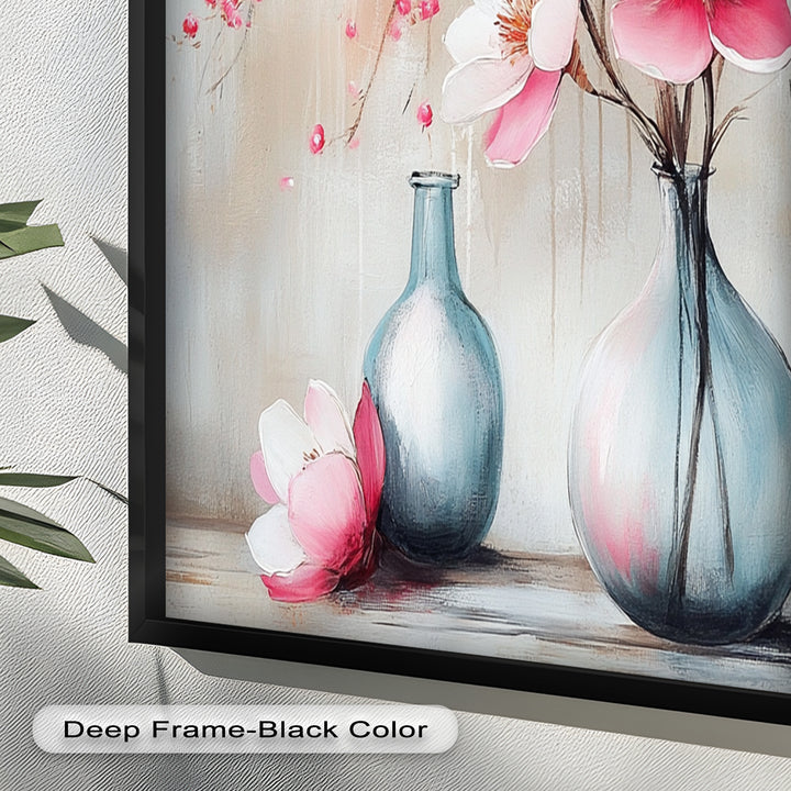 Soft Pink Magnolia - Flower Oil Painting