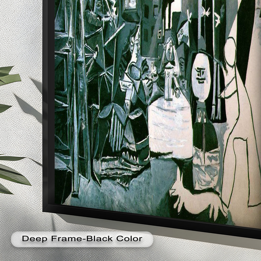 Las Meninas Reimagined by Pablo Picasso – Cubist Oil Painting
