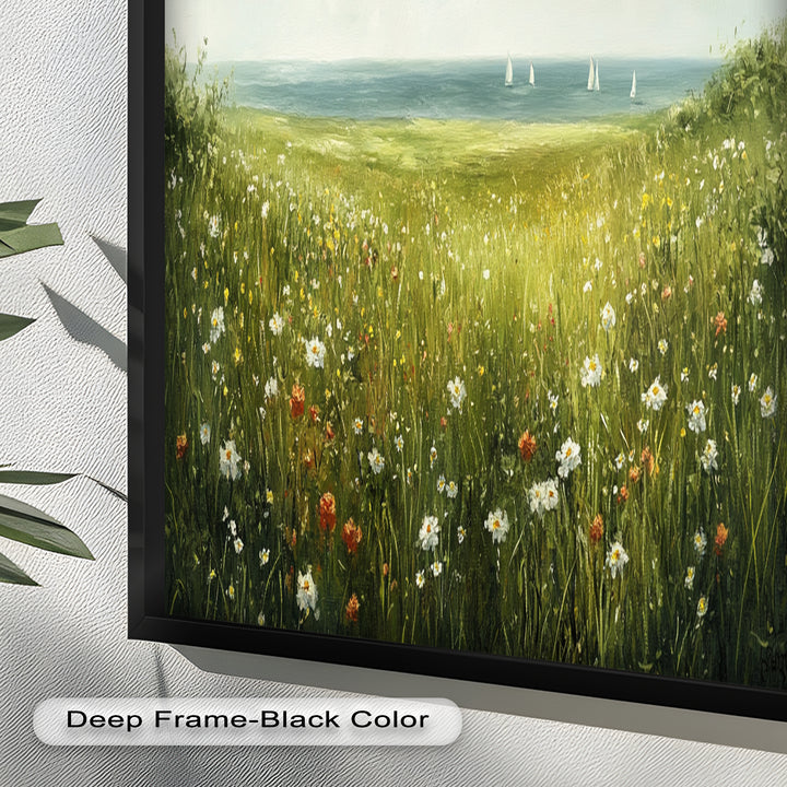 Moody Country Landscape – Serene Oil Painting