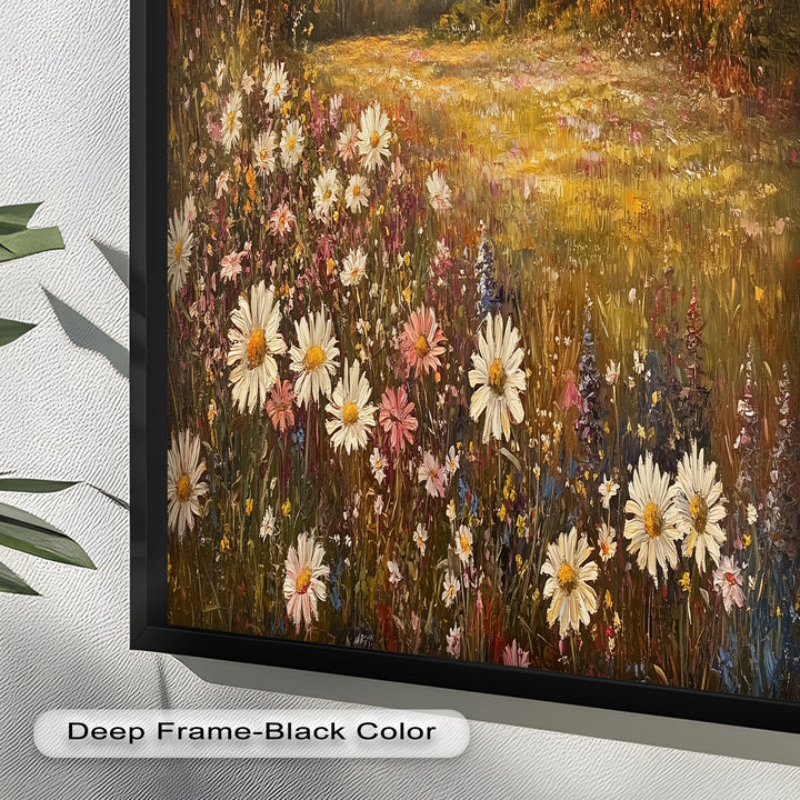 Meadow Bliss – Wildflower Oil Painting