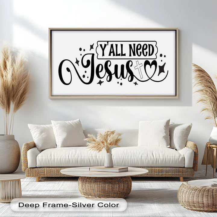Be Still and Know – Christian Bible Verse Oil Painting