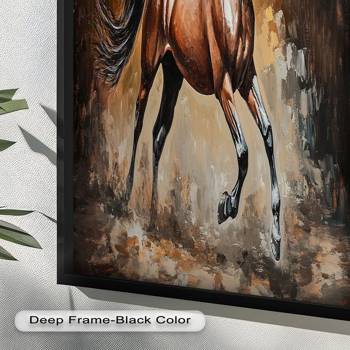 Majestic Horse – Modern Oil Painting