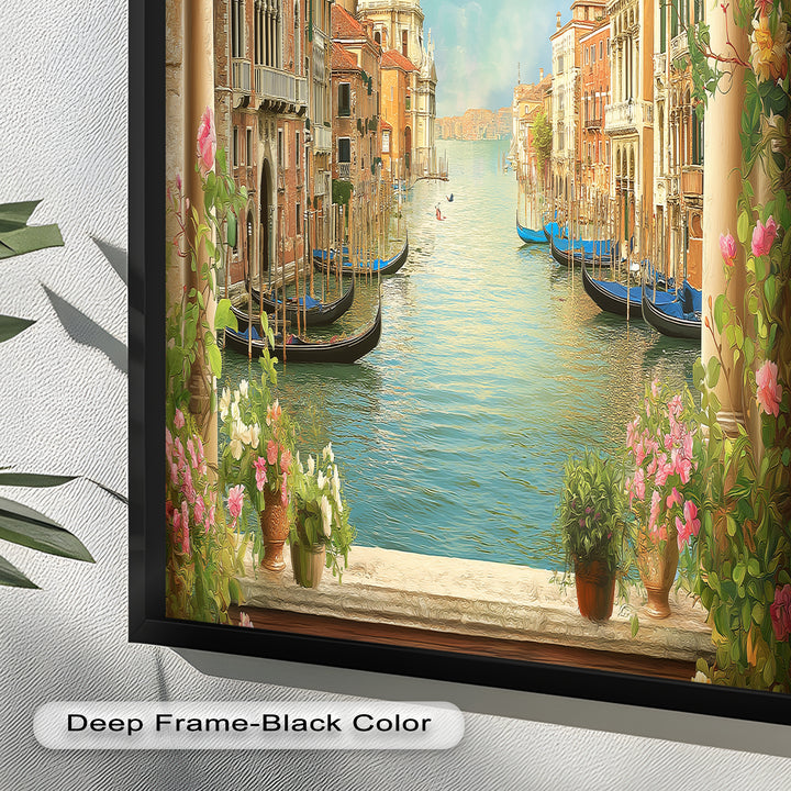 Venice Seaside – Stunning Italian Oil Painting