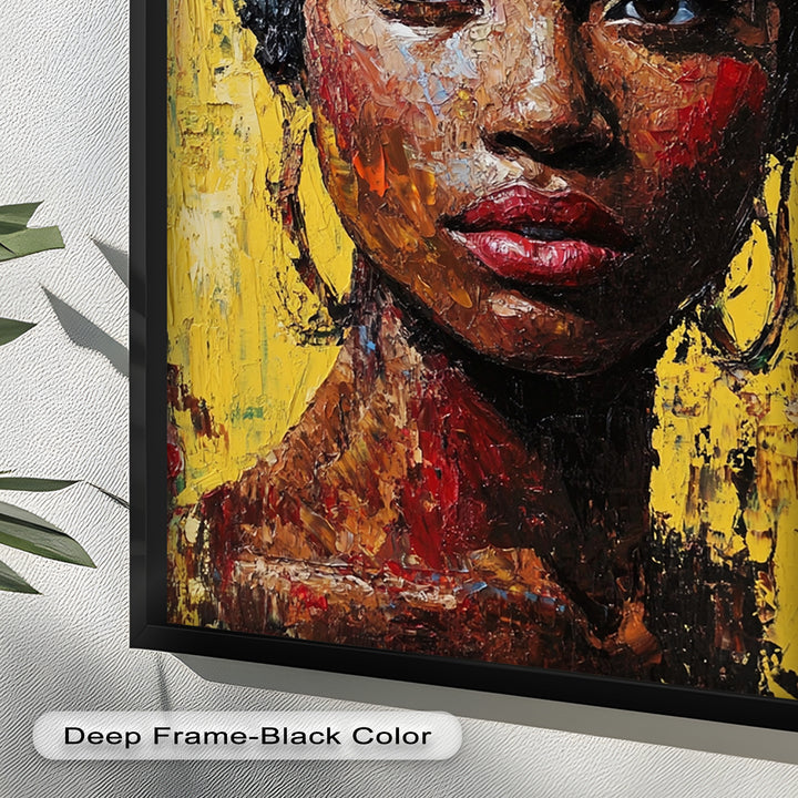 Radiant Soul – Bold Portrait Oil Painting in Fauvist Style
