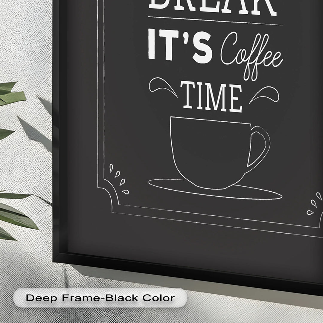 Take a Break – Coffee Time Oil Painting - MyPhotoStation