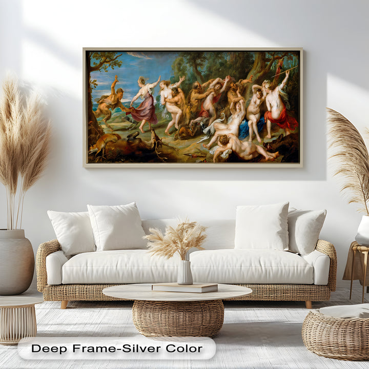 The Ravishing of the Maenads – Mythological Oil Painting