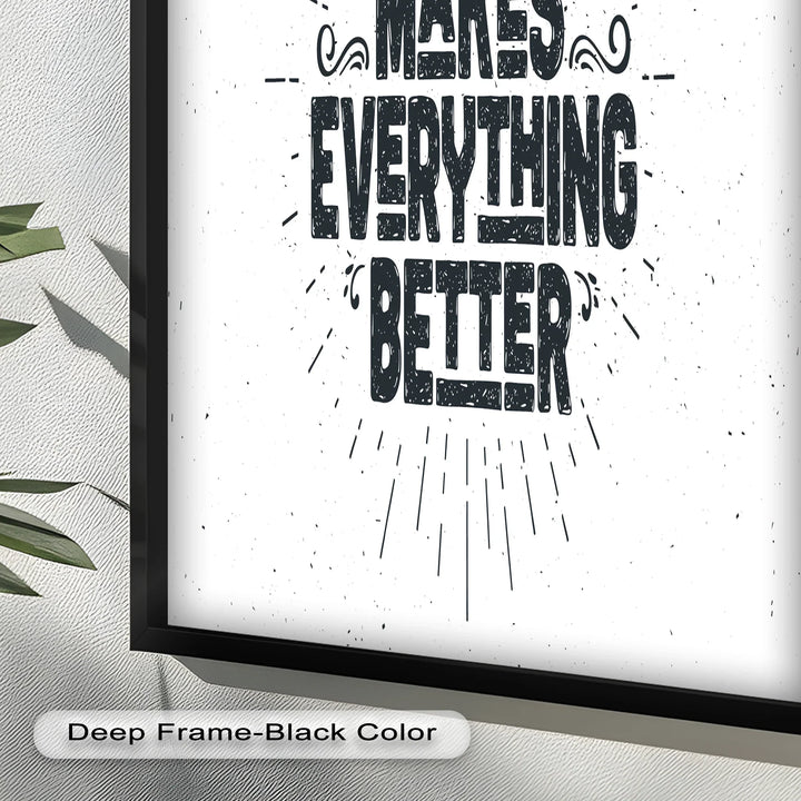 Coffee Makes Everything Better – Modern Oil Paintings - MyPhotoStation