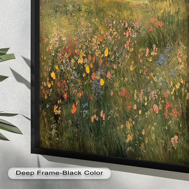 Seaside Meadow View – Landscape Oil Painting