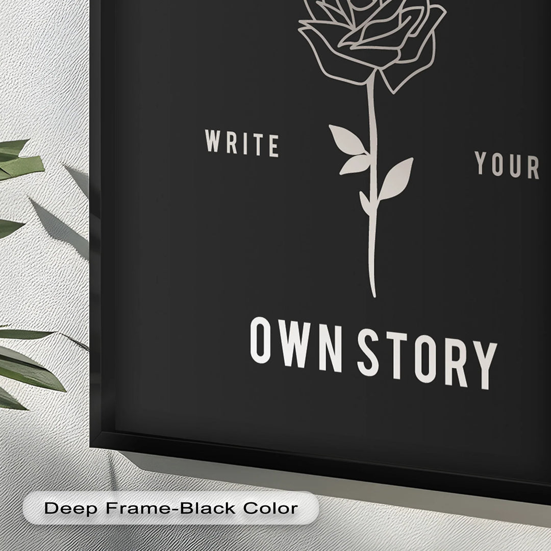 Be Unique – Inspirational Oil Painting - MyPhotoStation