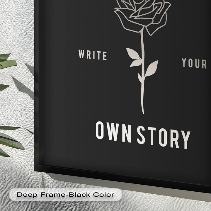 Be Unique – Inspirational Oil Painting - MyPhotoStation