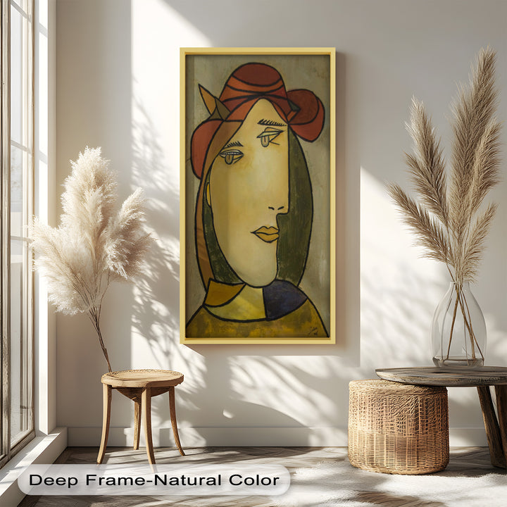 Muted Elegance – Picasso Style Oil Painting