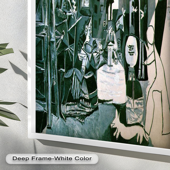 Las Meninas Reimagined by Pablo Picasso – Cubist Oil Painting