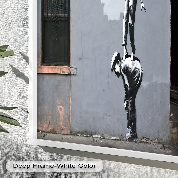 Climb for Expression – Banksy Oil Painting