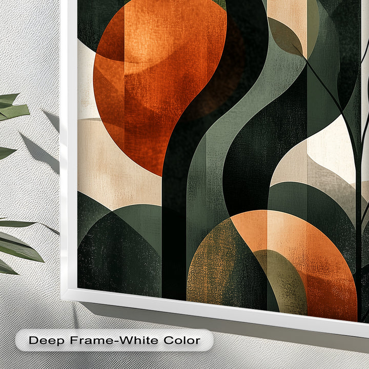 Twilight Grove – Abstract Botanical Oil Painting