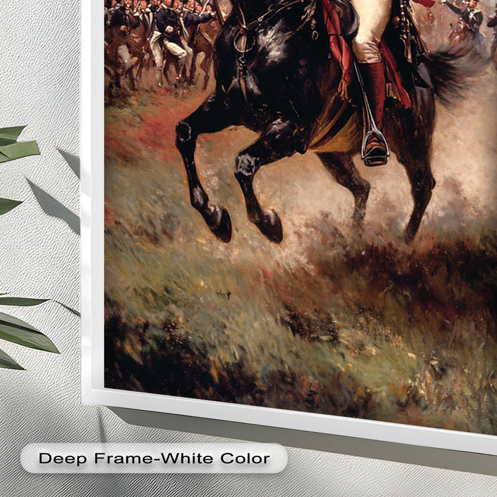 Ride of the Republic – Patriotic Commander Oil Painting