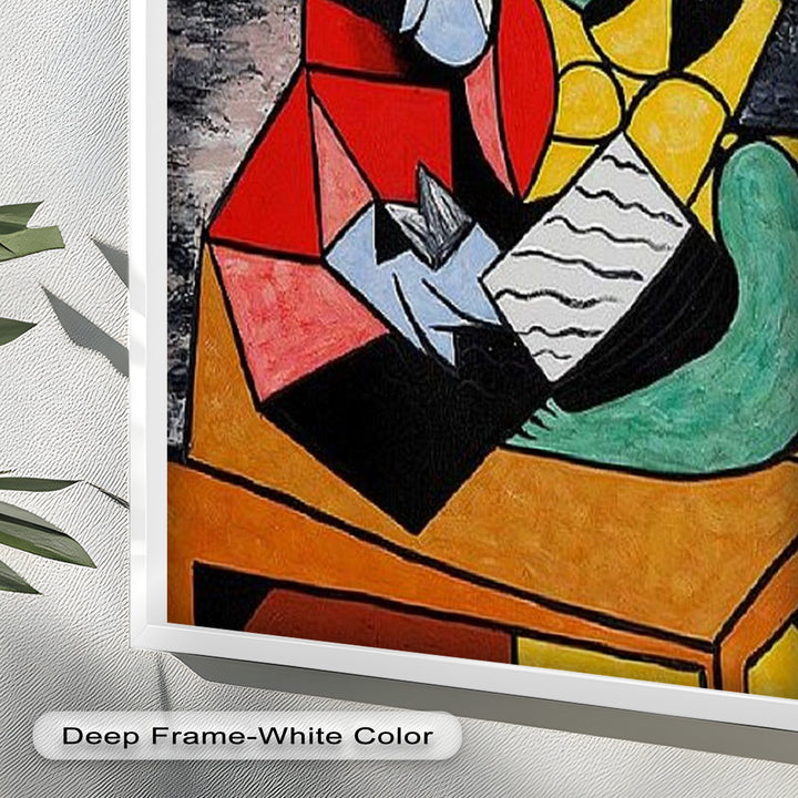 Embrace in Color – Picasso Oil Painting