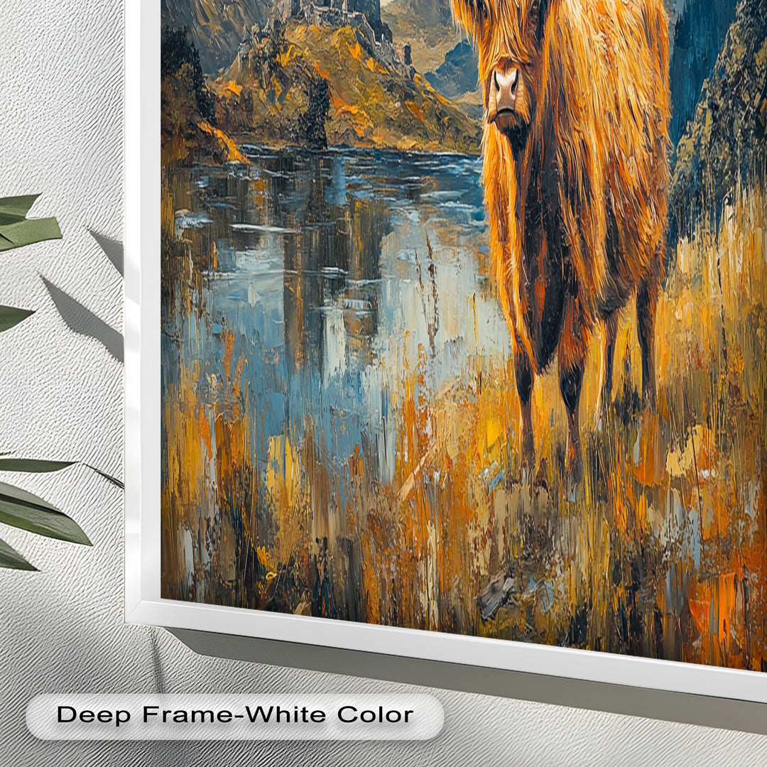 Highland Majesty – Rustic Oil Painting